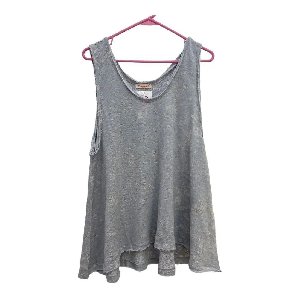 Maronie Burnout Tank Top New With Tags Size Large
